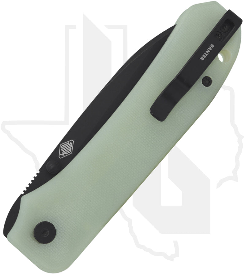 WE Big Banter WE21045-3 - Natural G-10, Black Stonewashed