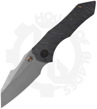 WE High-Fin WE22005-4 - Tiger Stripe Pattern Flamed Titanium