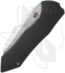 WE High-Fin WE22005-DS1 - Black, Titanium, Damasteel