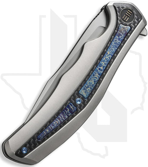 WE Zonda WE22016-2 – Bead Blasted, Flamed Titanium, Carbon Fiber, Bead Blasted