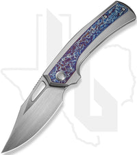 WE Nefaris WE22040FA-1 - Titanium, Flamed Titanium, Satin
