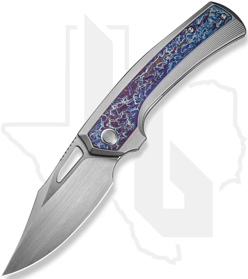 WE Nefaris WE22040FA-1 - Bead Blasted Titanium, Flamed Titanium Inlay