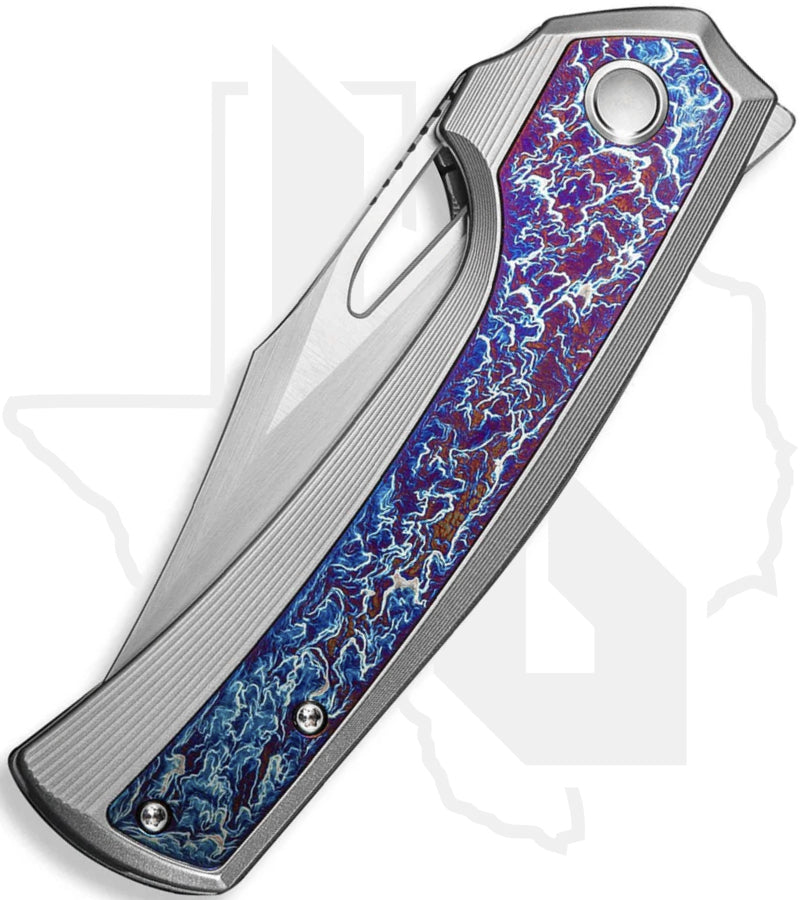 WE Nefaris WE22040FA-1 - Bead Blasted Titanium, Flamed Titanium Inlay