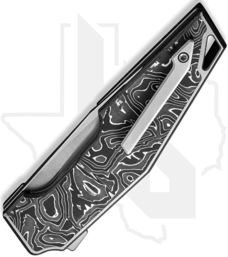 WE OAO WE23001-1 - Gray, Titanium, Aluminum Foil Carbon Fiber, Satin