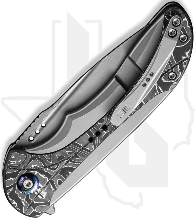 WE Equivik WE23020-1 - Titanium, Carbon Fiber, Stonewashed