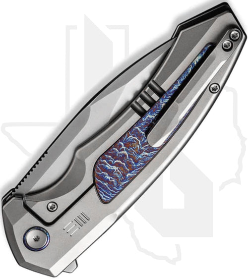 WE Hyperactive WE23030-1 - Bead Blast, Titanium, Flamed Inlay