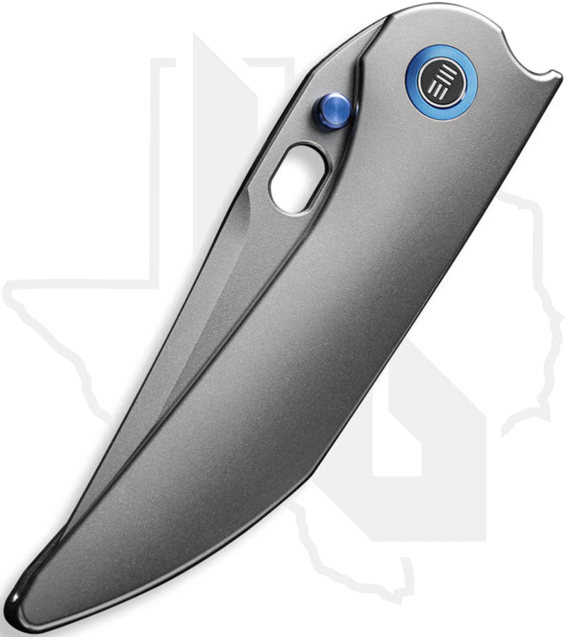 WE Attor WE23037B-2 - Polished, Bead Blasted Titanium