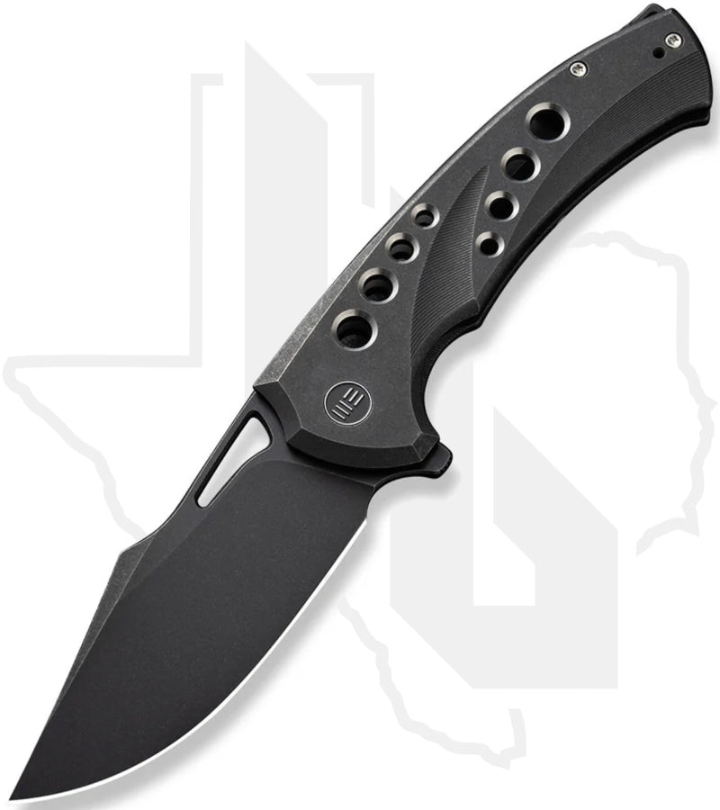 WE Swiftfin WE23051-1 - Black Titanium with Holes, Stonewashed