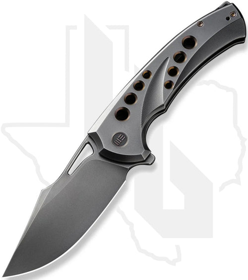 WE Swiftfin WE23051-3 - Polished Gray Titanium with Holes, Polished