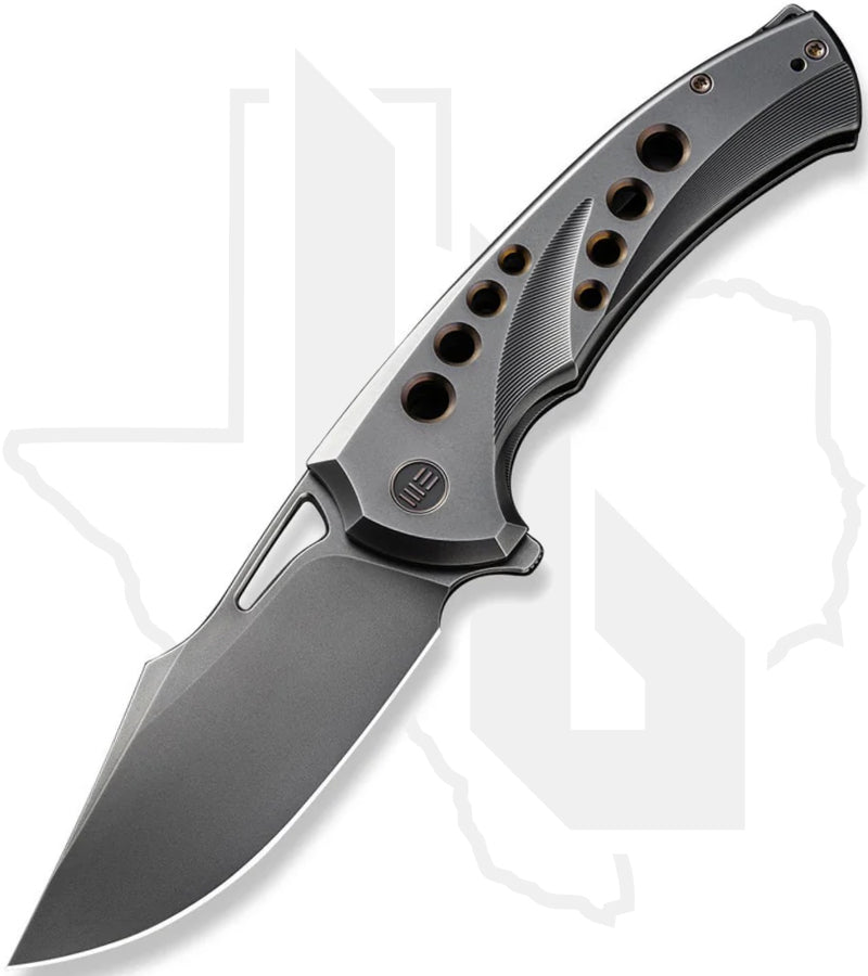 WE Swiftfin WE23051-3 - Polished Gray Titanium with Holes, Polished