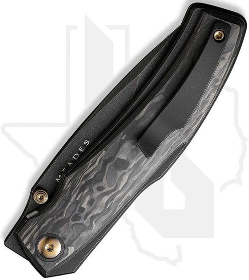 WE Swordfin WE23067-2 - Titanium, Carbon Fiber, Black Stonewashed