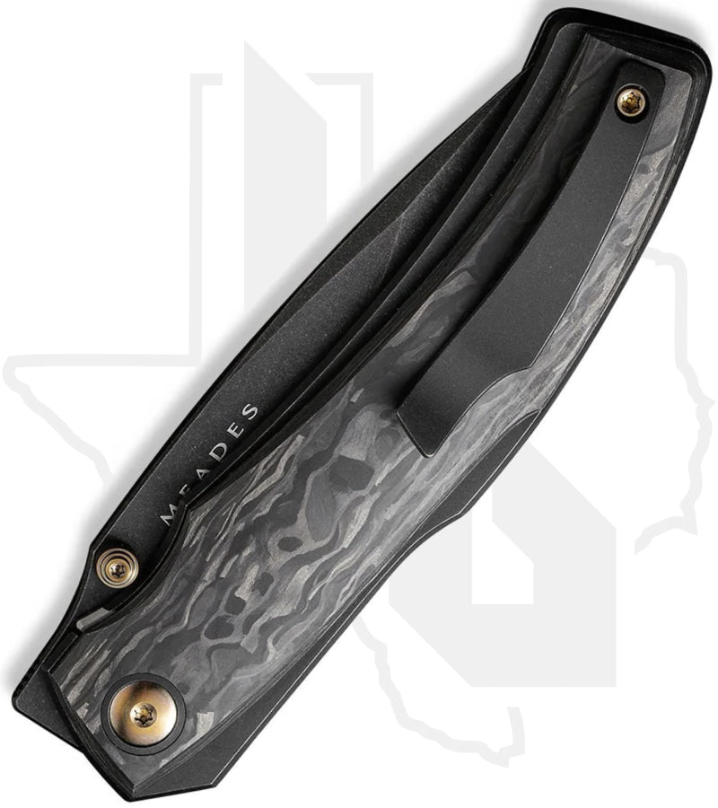 WE Swordfin WE23067-2 - Titanium, Carbon Fiber, Black Stonewashed