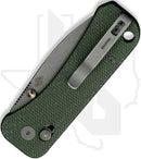 WE Banter 2 WE23075-3 - Green Canvas Micarta