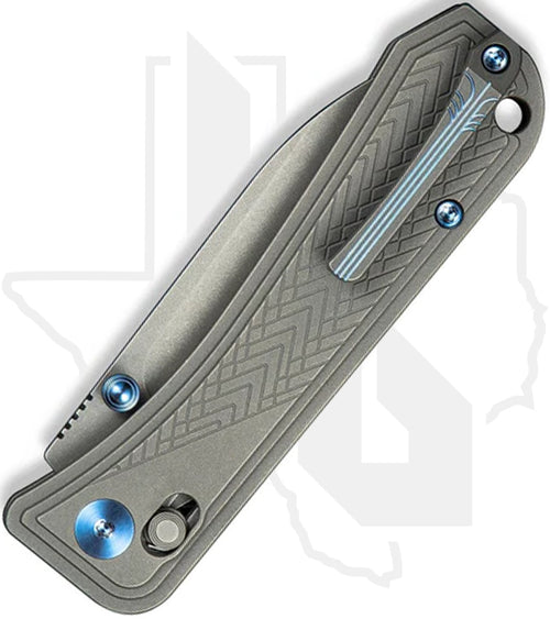 WE Bougie Banter WE24009-2 - Upscale Art Deco Style, Grey Titanium, Stonewashed