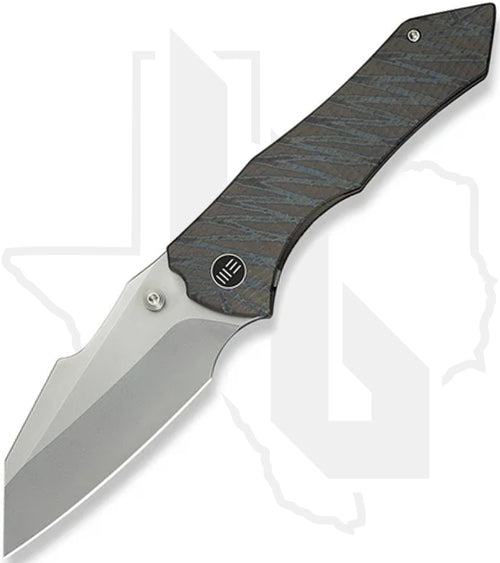 WE High-Fin XL WE24010-4 - Diamond and Tiger Stripe Flamed Titanium