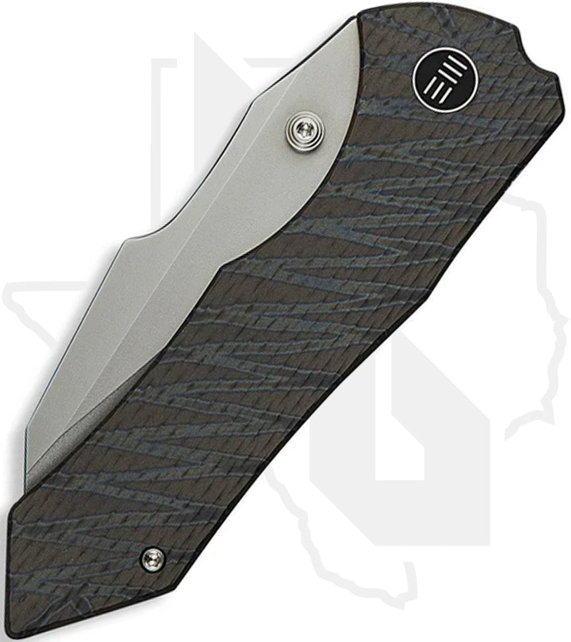 WE High-Fin XL WE24010-4 - Diamond and Tiger Stripe Flamed Titanium