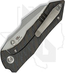 WE High-Fin XL WE24010-4 - Diamond and Tiger Stripe Flamed Titanium