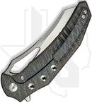 WE Epaulette WE24024-2 - Diamond, Tiger Stripe Flamed Titanium