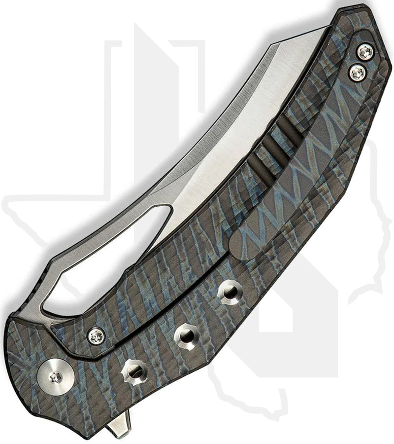 WE Epaulette WE24024-2 - Diamond, Tiger Stripe Flamed Titanium