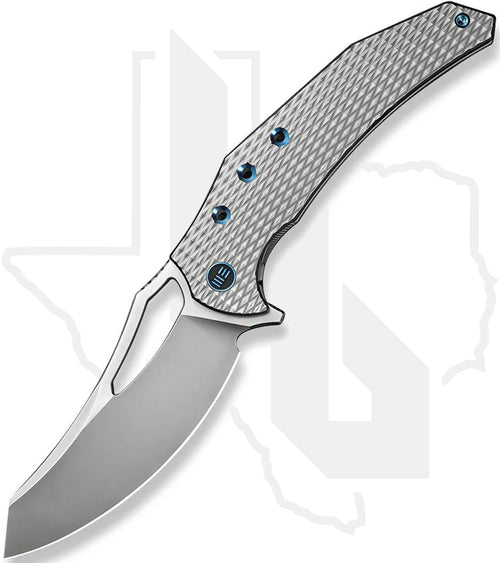 WE Epaulette WE24024-3 - Diamond Milled Titanium, Bead Blasted