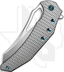 WE Epaulette WE24024-3 - Diamond Milled Titanium, Bead Blasted