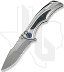 WE Tighe Down WE24054-1 - Titanium, Black/Blue Carbon Fiber, Stonewashed