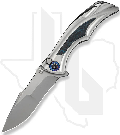 WE Tighe Down WE24054-1 - Titanium, Black/Blue Carbon Fiber, Stonewashed