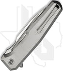 WE Dressytak WE25059-2 - Milled Titanium, Satin