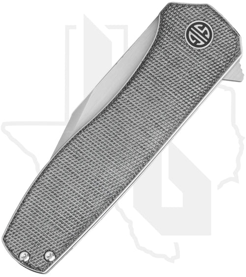 EIKONIC Xiphos XI6SB - Grey Black Micarta, Hand-Rubbed Satin