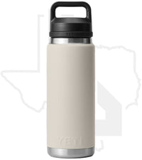 YETI 26oz Chug Bottle 21071503592- Cape Taupe