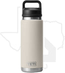 YETI 26oz Chug Bottle 21071503592- Cape Taupe