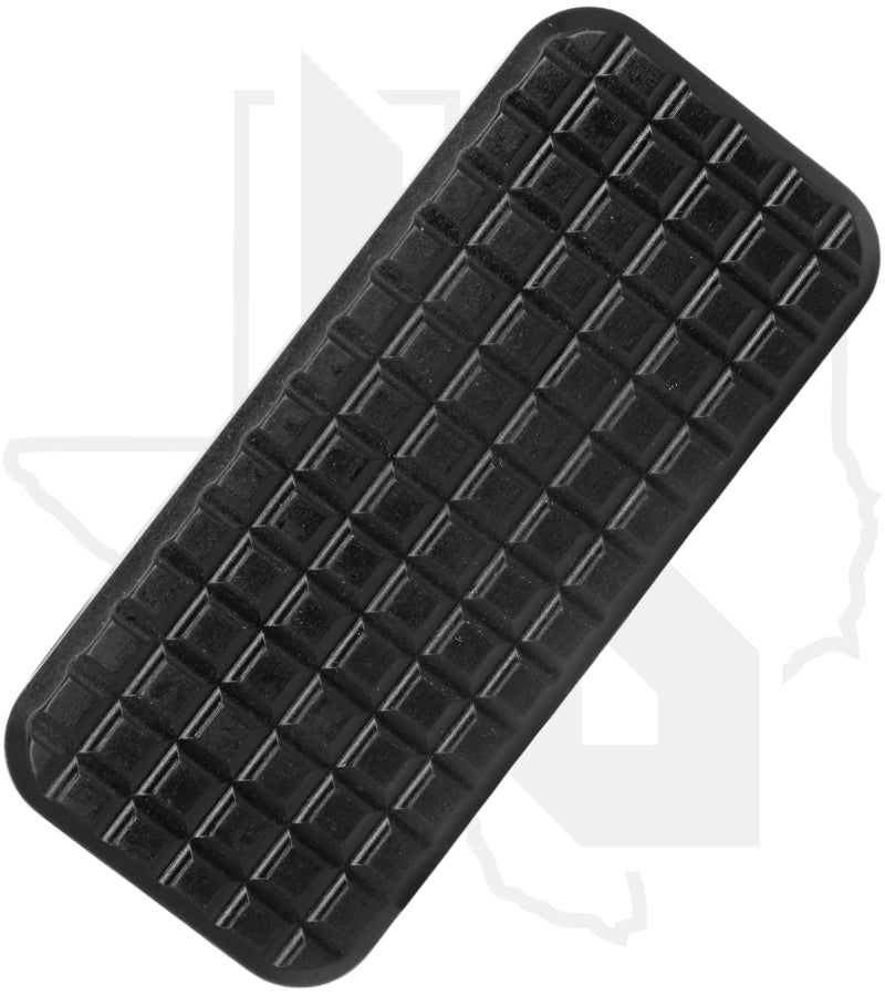 Rivery Manufacturing Zero ZERO-M-OTF-G-6061-BLACK - Black Aluminum, Grenade Milling