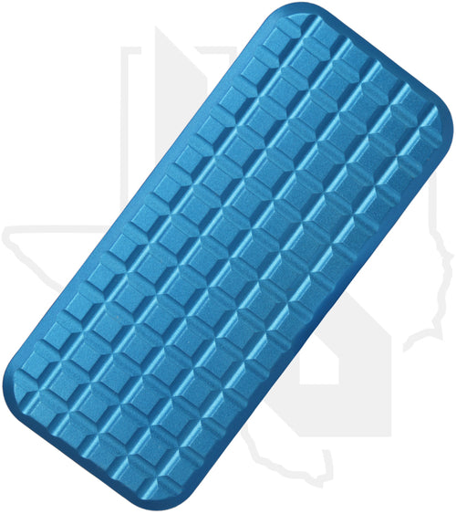 Rivery Manufacturing Zero ZERO-M-OTF-G-6061-CLC-BLU - Blue Aluminum, Grenade Milling