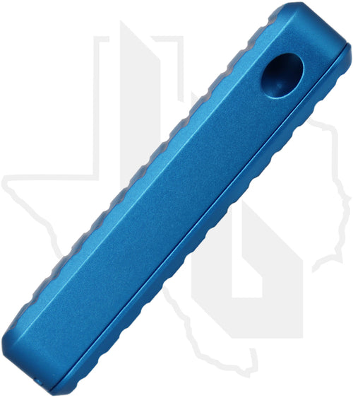 Rivery Manufacturing Zero ZERO-M-OTF-G-6061-CLC-BLU - Blue Aluminum, Grenade Milling