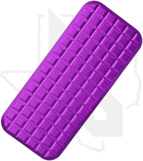 Rivery Manufacturing Zero ZERO-M-OTF-G-6061-CLC-PU - Purple Aluminum, Grenade Milling