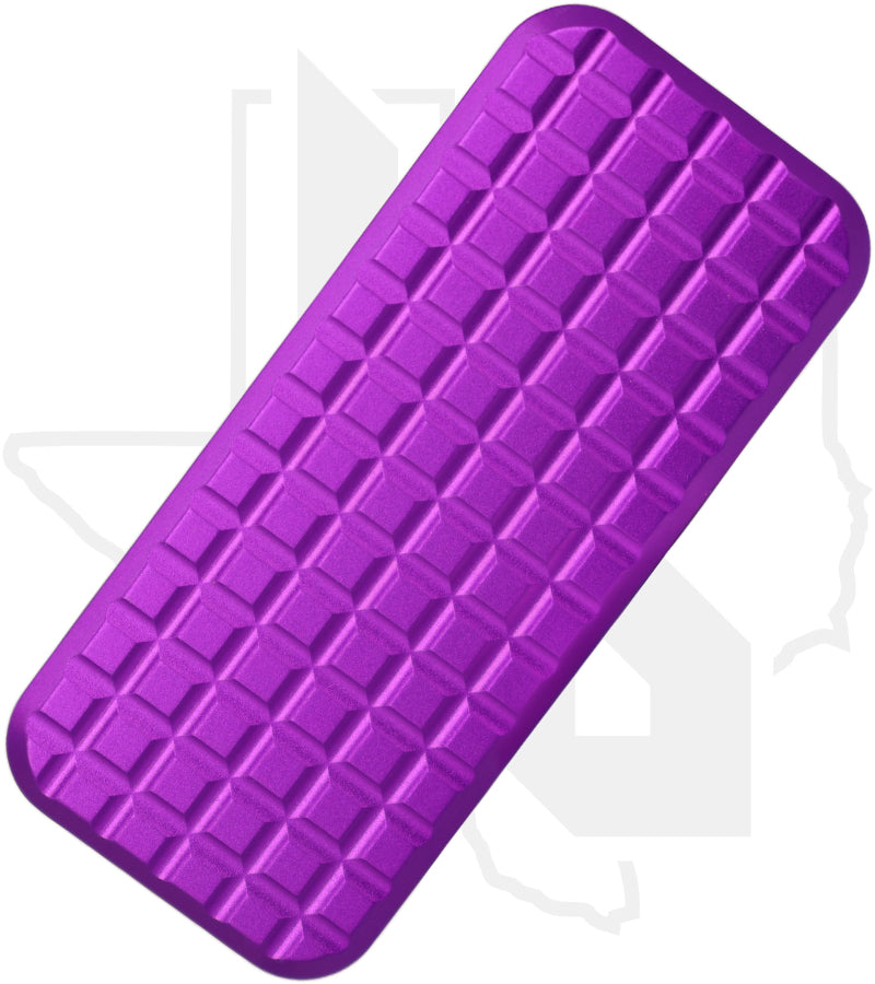 Rivery Manufacturing Zero ZERO-M-OTF-G-6061-CLC-PU - Purple Aluminum, Grenade Milling