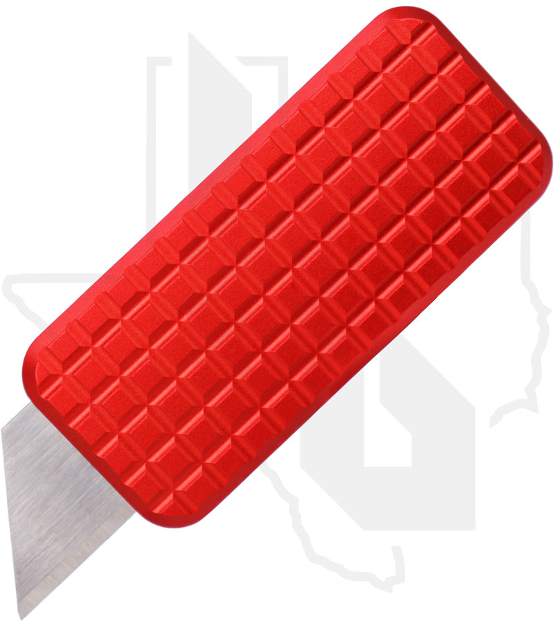 Rivery Manufacturing Zero ZERO-M-OTF-G-6061-CLC-RED - Red Aluminum, Grenade Milling