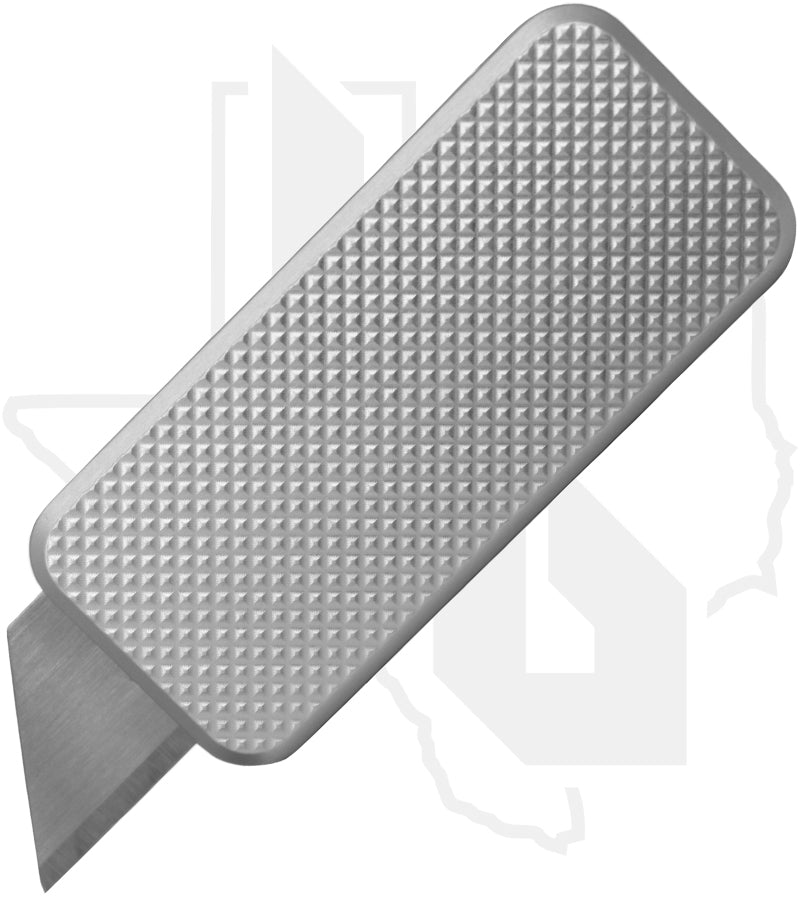 Rivery Manufacturing Zero ZERO-M-OTF-K-6061-GRAY - Gray Aluminum, Knurled Milling