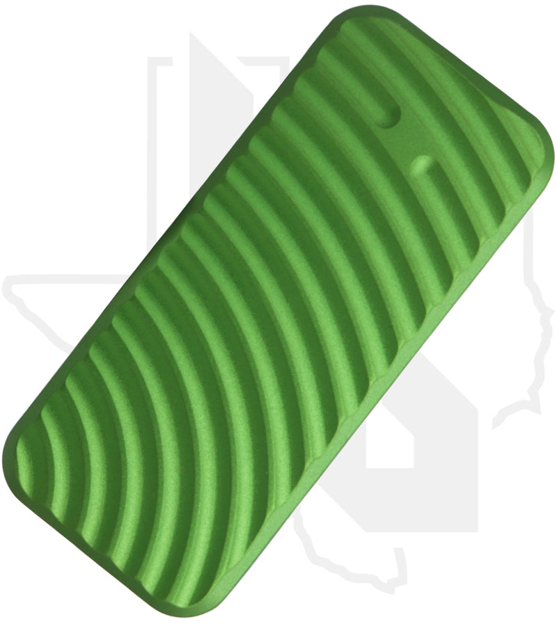 Rivery Manufacturing Zero ZERO-M-OTF-O-6061-CADLAB-GR - CadLabCNC Green Aluminum, Original Milling