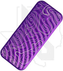 Rivery Manufacturing Zero ZERO-M-OTF-O-6061-CADLAB-PU - CadLabCNC Purple Aluminum, Original Milling, Topo Engraving