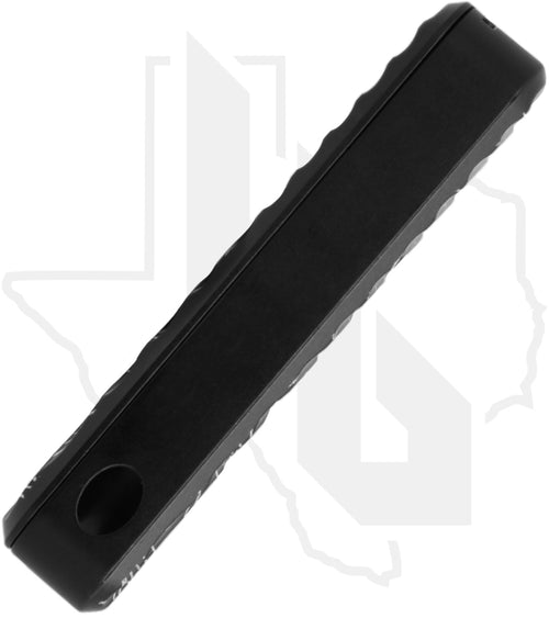 Rivery Manufacturing Zero ZERO-M-OTF-O-6061-BLACK - Black Aluminum, Original Milling, Topo Engraving
