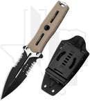 Kizer Norcross ZX-FB01A3 - Tan G-10, Black PVD