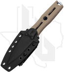 Kizer Norcross ZX-FB01A3 - Tan G-10, Black PVD