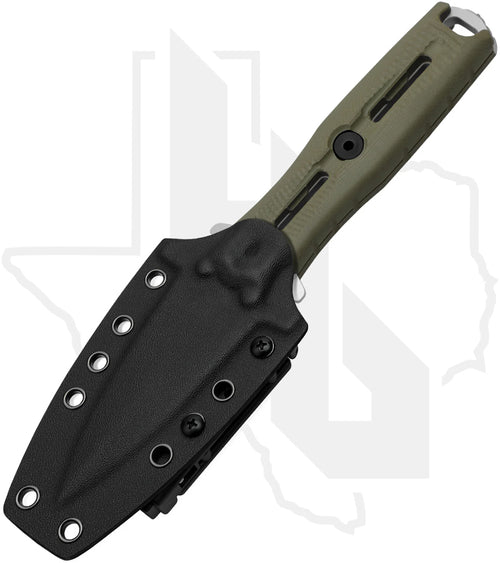 Kizer Norcross ZX-FB01A4 - Olive Green G-10, Stonewashed