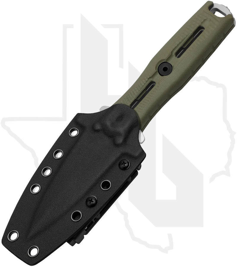 Kizer Norcross ZX-FB01A4 - Olive Green G-10, Stonewashed